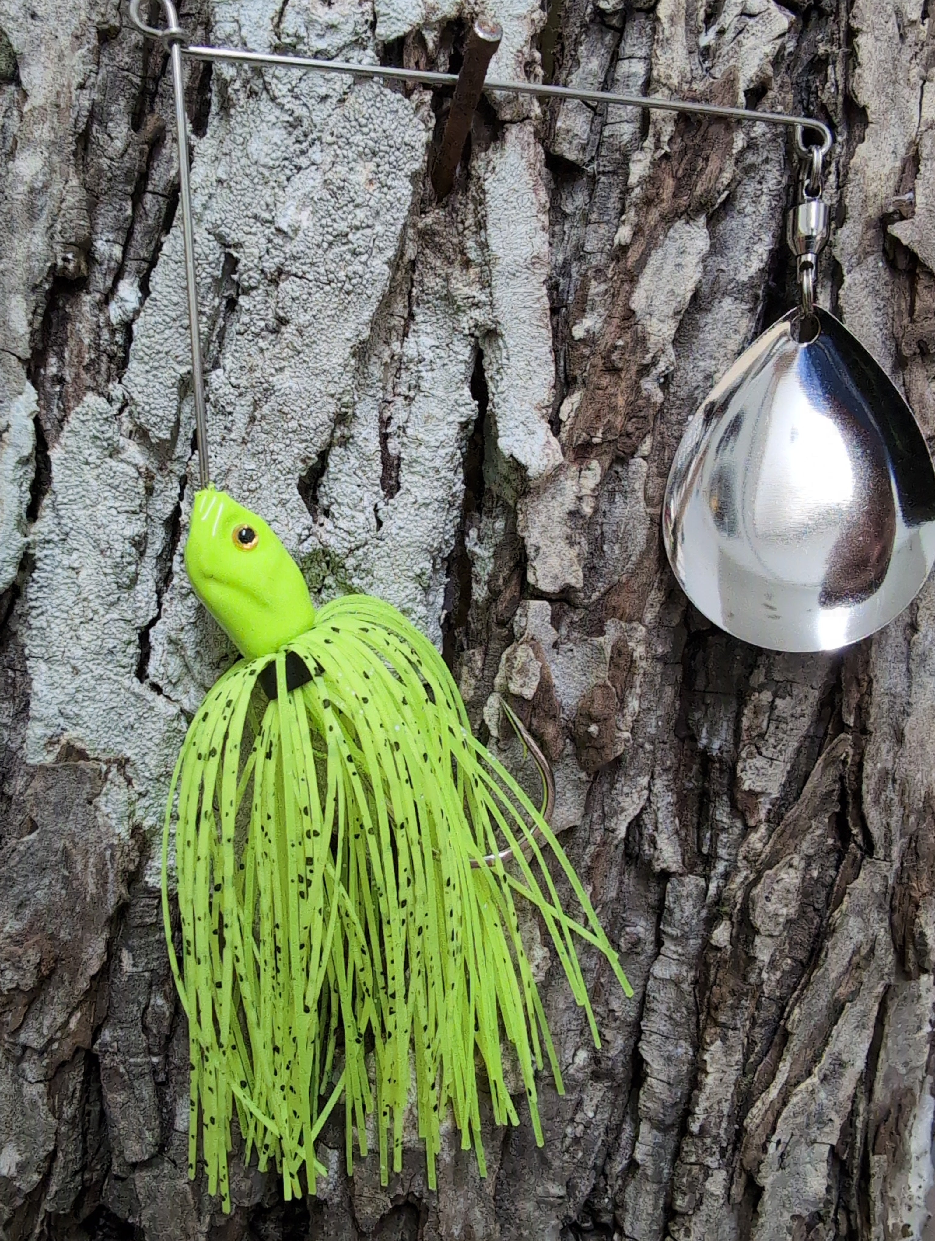 Chartreuse and Silver